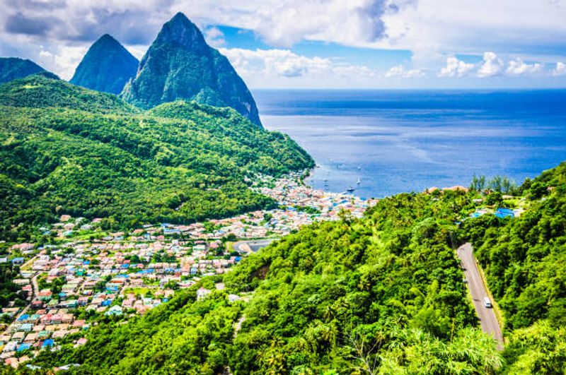 The Pitons - Saint Lucia