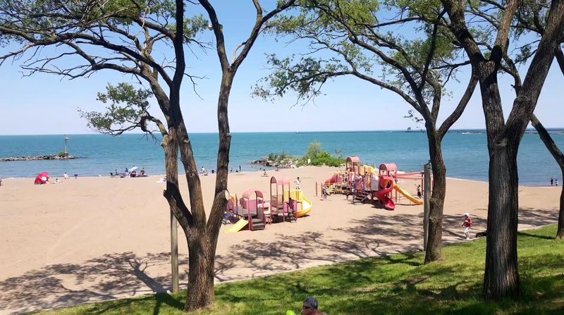 The Playground and Beach Amenities for Families