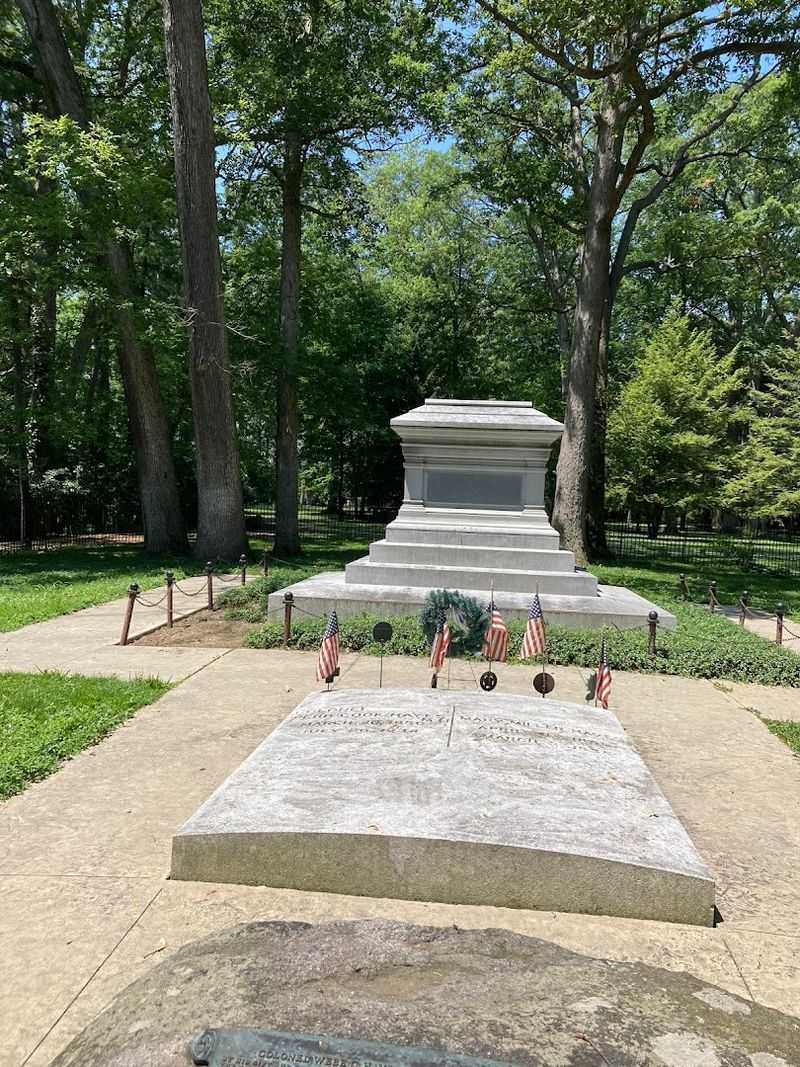 The Presidential Tomb on the Grounds