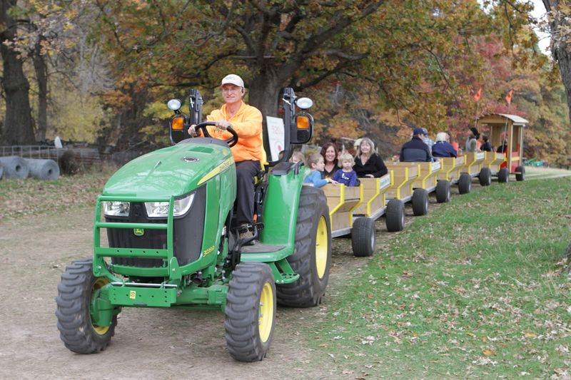 The Pumpkin Patch Wagon Ride