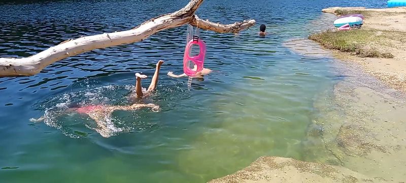 The Quarry Swimming Area Up Close The Quarry Swimming Area Up Close