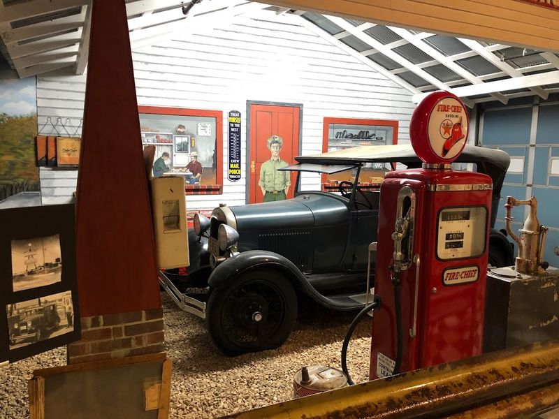 The Recreated Gas Station That Stops You Cold