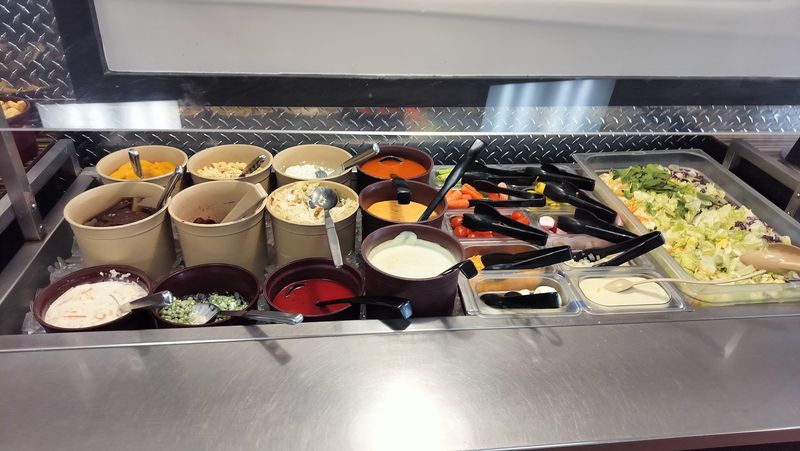 The Salad Bar and Sides That Complete the Meal