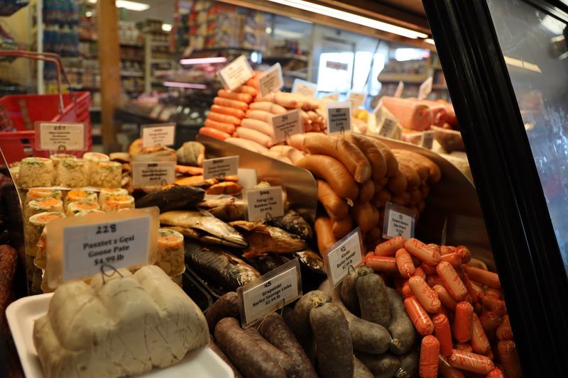 The Sausage Counter That Stops You in Your Tracks