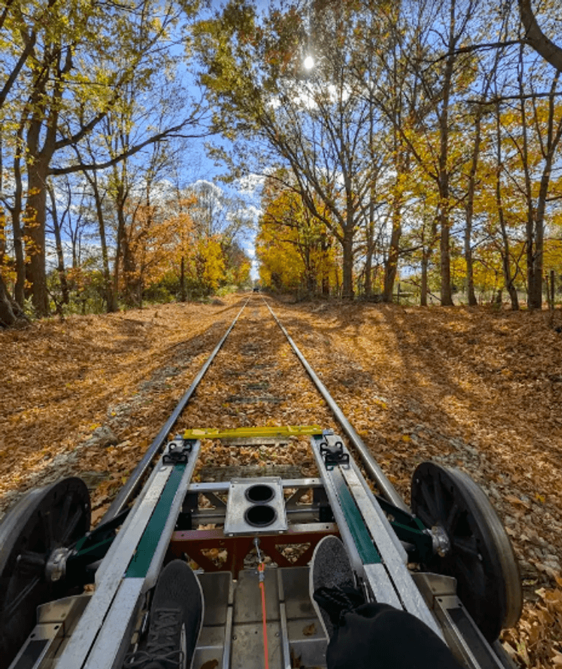 The Scenery Along the 2-Mile Track