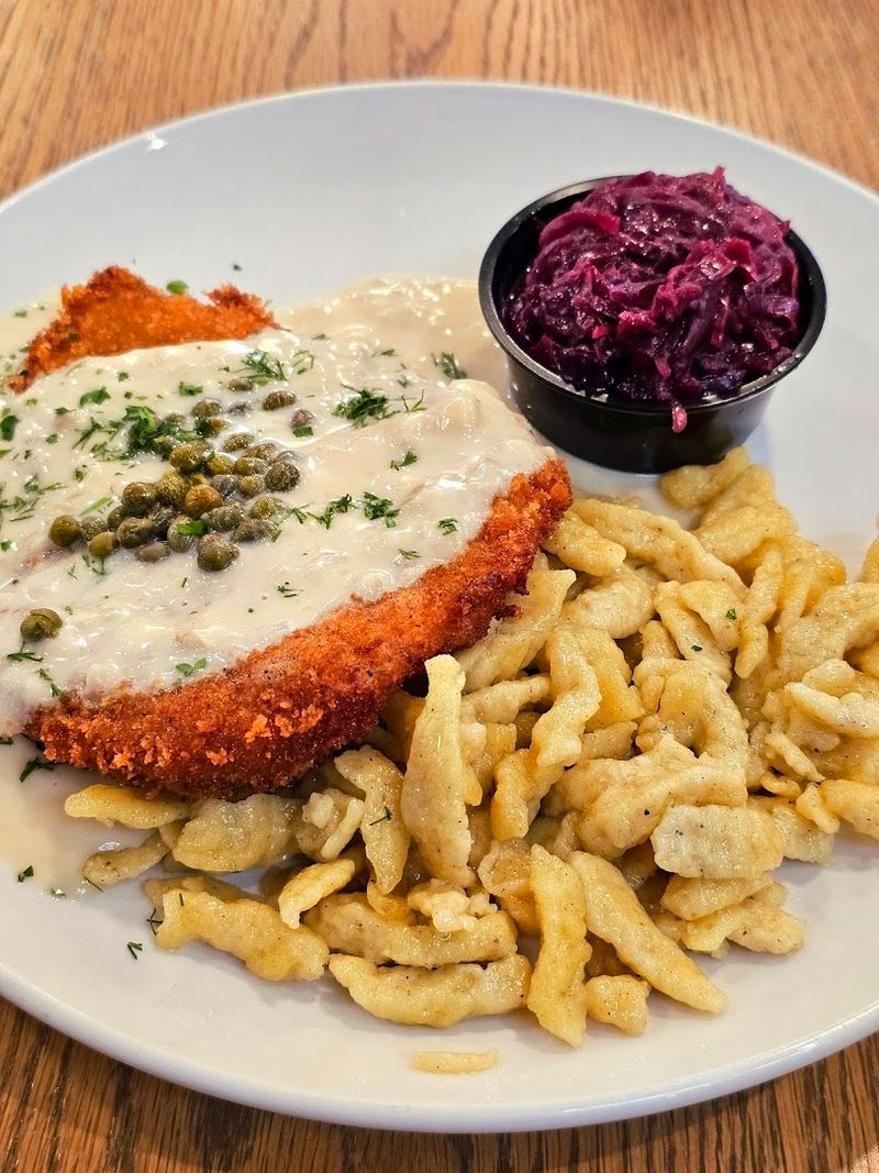 The Schnitzel That People Drive an Hour For The Schnitzel That People Drive an Hour For