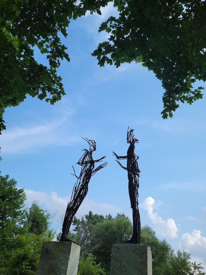 The Sculpture That Stops You Mid-Step