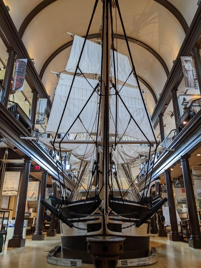 The Ship That Could Not Fit Outside: The Half-Scale Whaling Vessel