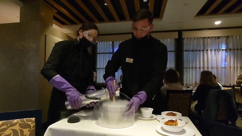 The Tableside Nitro Ice Cream That Steals the Show The Tableside Nitro Ice Cream That Steals the Show