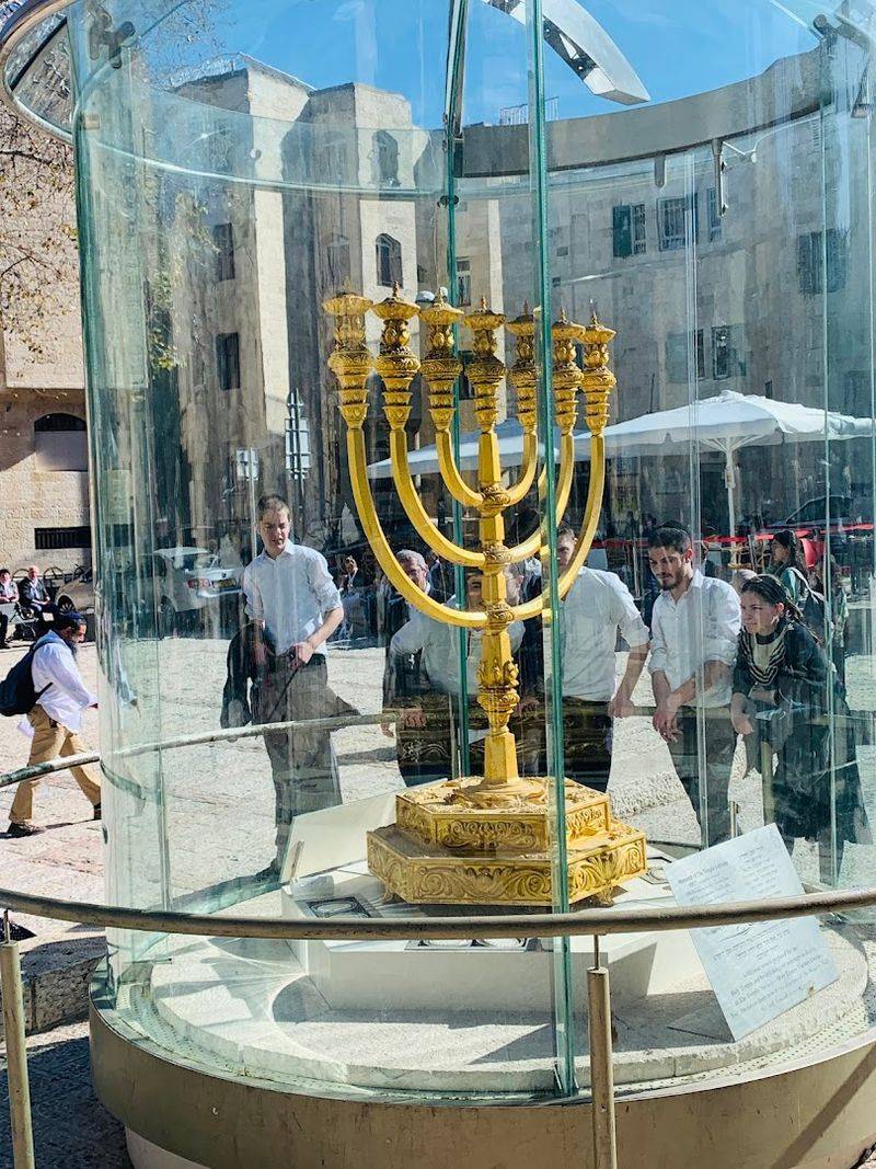 The Temple Menorah Replica - Jerusalem, Israel