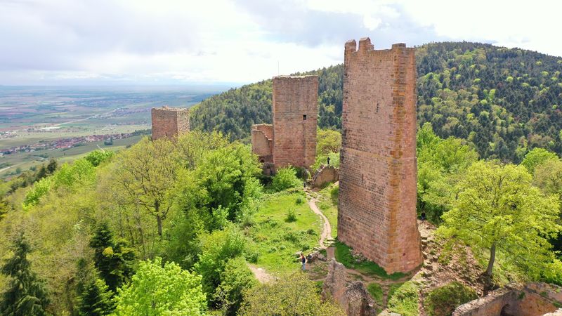 The Three Castle Ruins That Watch Over the Village