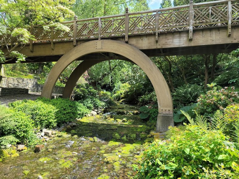 The Trails, Bridges, and Layout of the Garden The Trails, Bridges, and Layout of the Garden