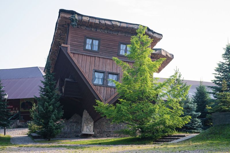 The Upside-Down House - Szymbark, Poland