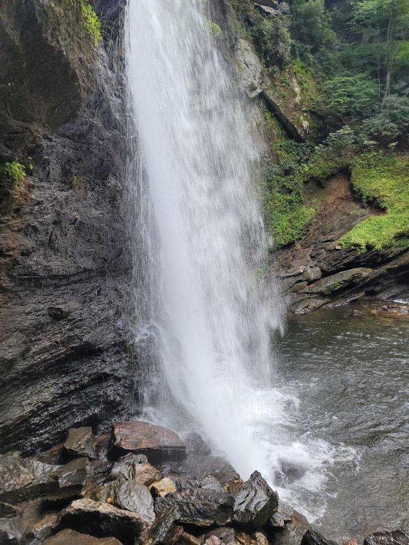 The Waterfall Up Close