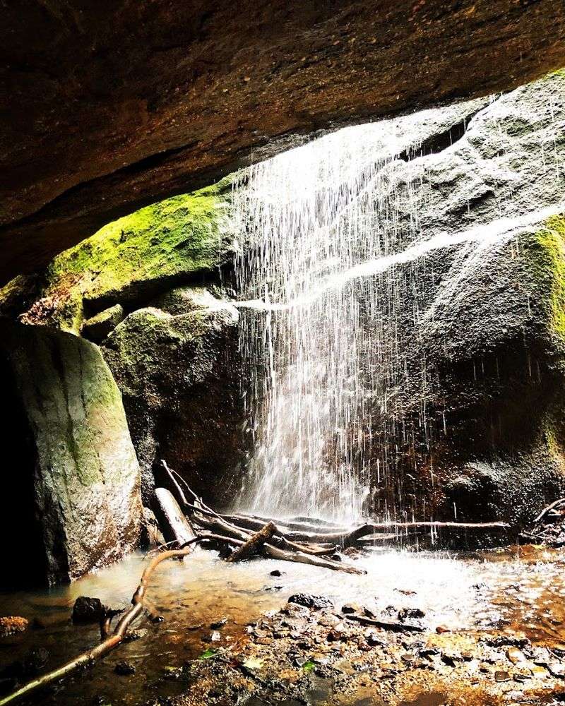 The Waterfalls Hidden Inside the Park The Waterfalls Hidden Inside the Park