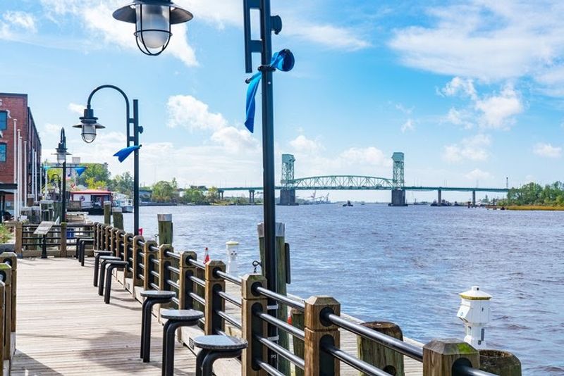 The Wilmington Riverwalk and Waterfront Scene The Wilmington Riverwalk and Waterfront Scene