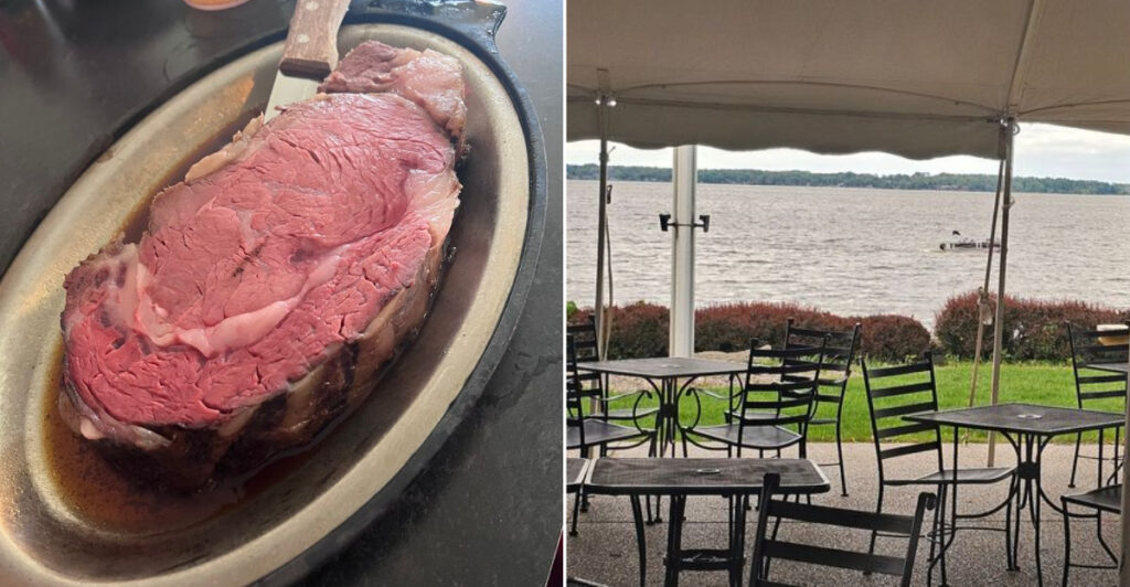 The Wisconsin Supper Club Where Prime Rib Meets Lake Koshkonong Views