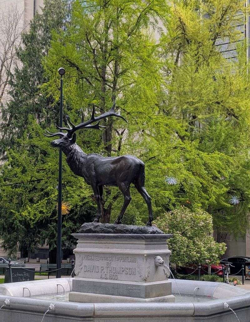Theodore Roosevelt Elk Monument — Portland, Oregon Theodore Roosevelt Elk Monument — Portland, Oregon