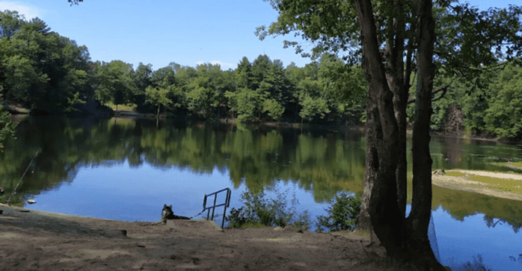 This 13-Acre Massachusetts Pond Has Become A Local Tradition For Summer Days