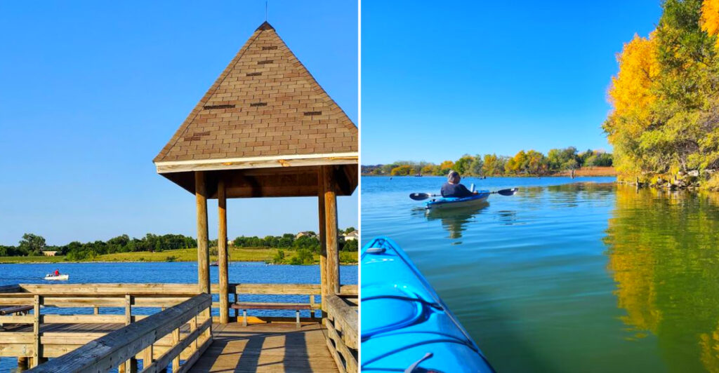 This 450-Acre Nebraska Park Has Fishing, Lakeside Trails, Camping, and One of the State’s Largest Outdoor Stages