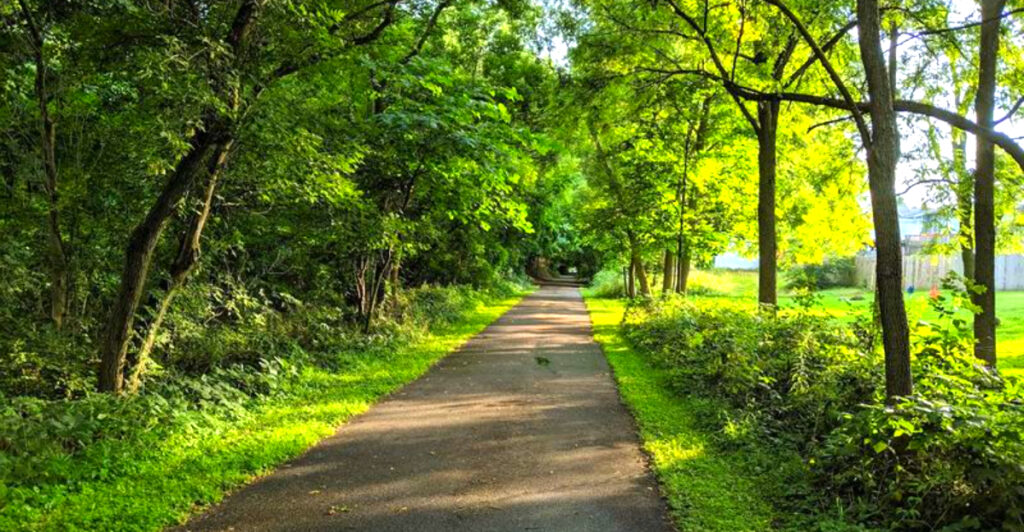 This Abandoned Rail Line in Michigan Is Now One of the State’s Prettiest Bike Trails