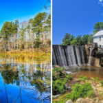 This Beautiful North Carolina Mill Looks Like It Was Plucked Straight From a Vintage Postcard