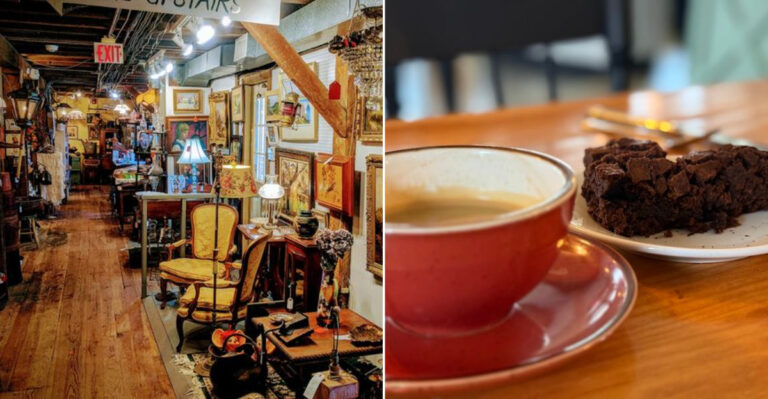 This Beloved New Jersey Spot Combines Antique Treasures With a Cozy Cafe Experience