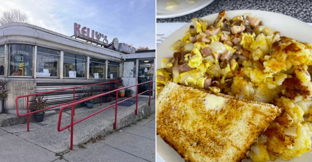 This Classic Massachusetts Diner Serves Homemade Corned Beef Hash Inside A 1953 Dining Car