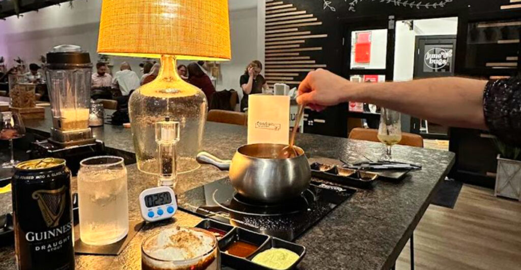 This Cozy Delaware Restaurant Turns Dinner Into a Four-Course Fondue Experience You’ll Never Forget