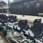 This Family-Friendly Indiana Rail-Bike Ride Takes You Across A Scenic 2-Mile Railway