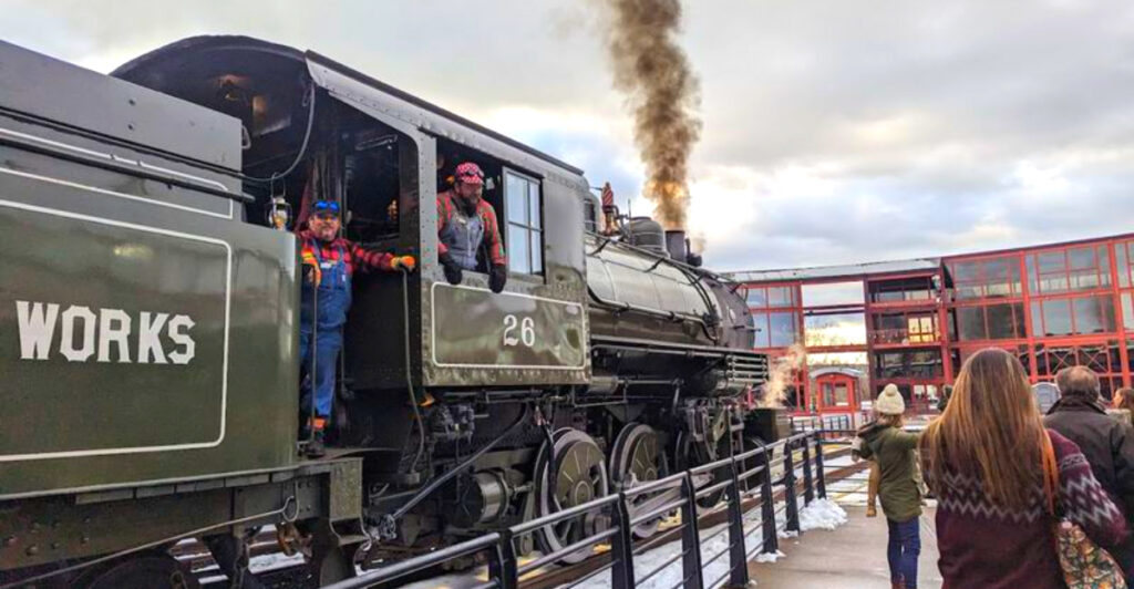 This Free Pennsylvania Attraction Lets You Climb Inside Some of America’s Largest Steam Locomotives