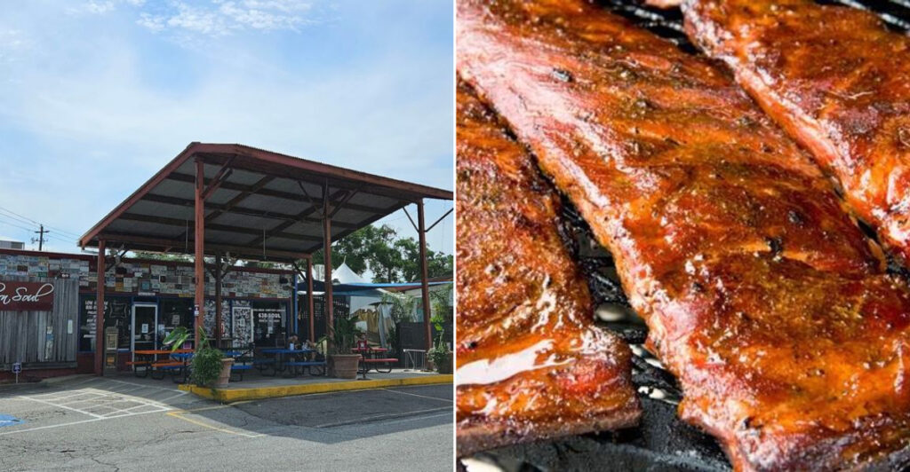 This Georgia Barbecue Spot Rose From Ashes Inside an Old Gas Station