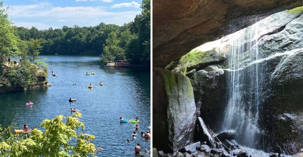 This Hidden Ohio Quarry Has Crystal-Clear Water And Feels Like A Tropical Escape