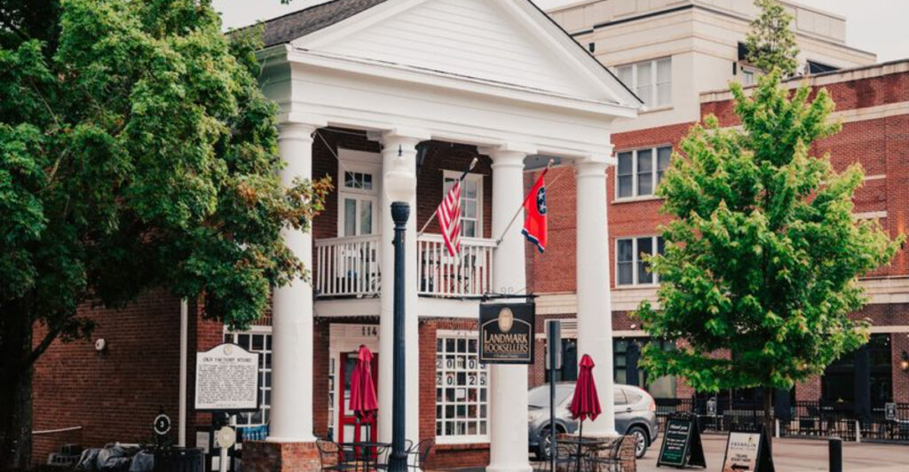 This Historic Franklin Bookstore Holds 60,000 Books Inside An 1820s Landmark