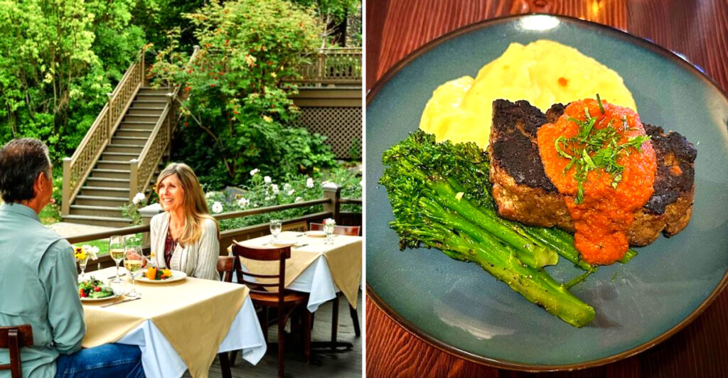 This Historic Glacier National Park Restaurant Serves Bison Meatloaf Inside a 114-Year-Old Railroad Chalet