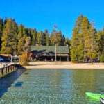 This Historic Idaho Lodge Serves Lakeside Dining With Jaw-Dropping Views of the Sawtooth Mountains