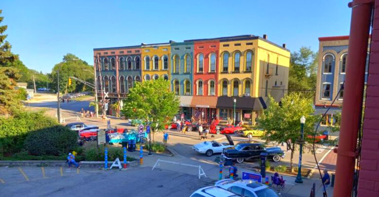 This Historic Michigan District Feels Frozen in Time – In the Best Way