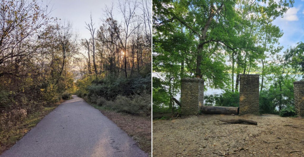 This Indiana Hike Leads To Crumbling Remains Of A Once-Beloved Vacation Escape