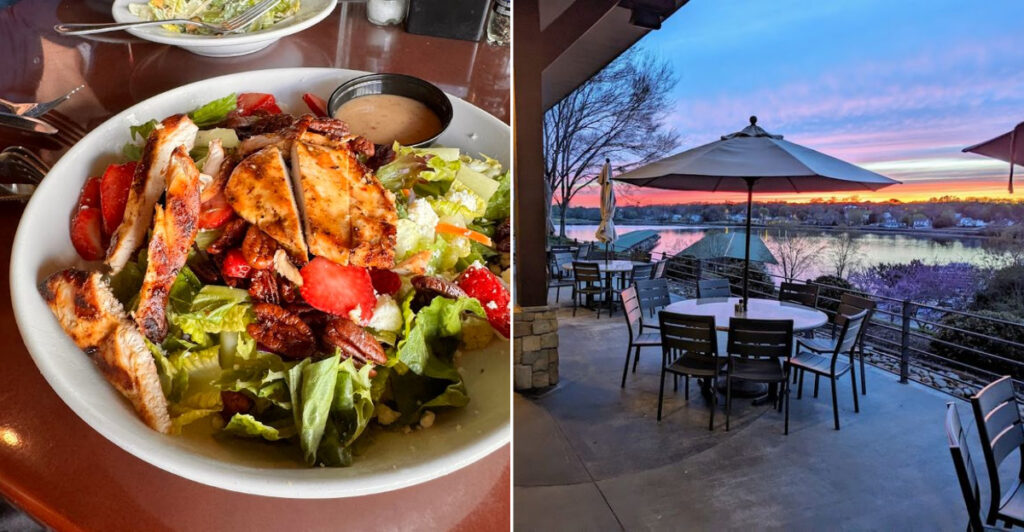 This Lakeside Tennessee Restaurant Turns Every Dinner Into A Sunset Experience