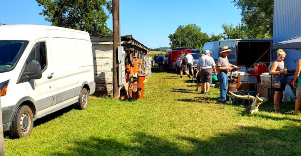 This Legendary Kansas Flea Market Draws 75,000 Shoppers With 500+ Vendors and Incredible Antique Finds