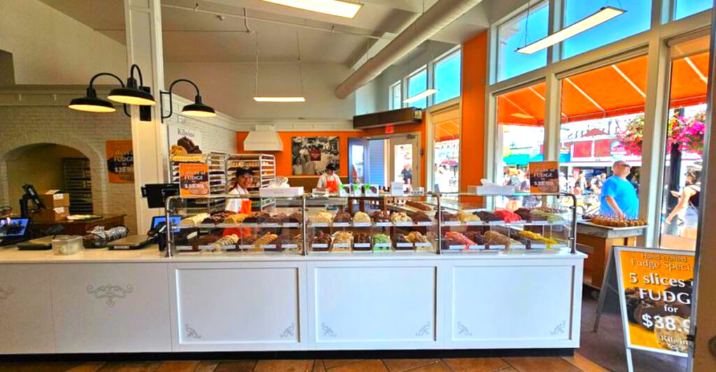 This Mackinac Island Candy Shop Is Famous for Creamy Homemade Fudge, Original-Recipe Ice Cream, and Free Samples