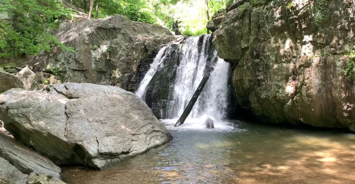 This Maryland Trail Leads To A 17-Foot Waterfall In A Quiet Forest