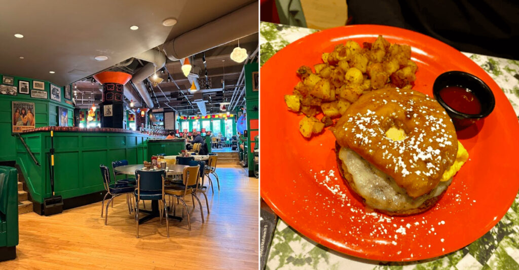 This Massachusetts Brunch Spot Serves A Doughnut Breakfast Sandwich Worth A Detour