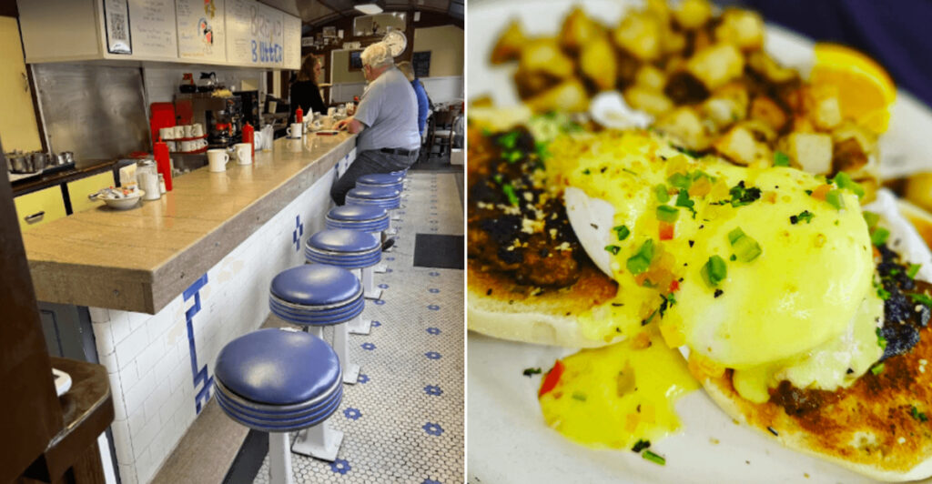 This Massachusetts Dining Car Is Turning Chorizo Benedict Into A Breakfast Standout