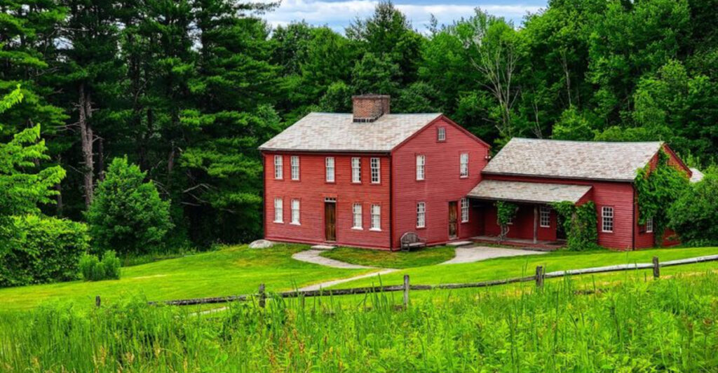 This Massachusetts Farmhouse Was Once Home To A Failed Utopian Experiment