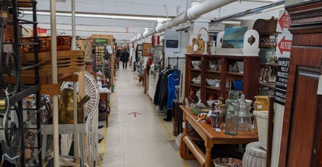This Massachusetts Mill Holds 55,000 Square Feet Of Antique Treasures