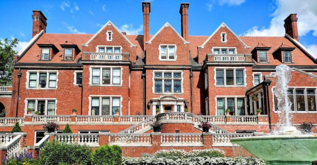 This Minnesota Castle-Like Mansion Sits on a Cliff Overlooking Lake Superior