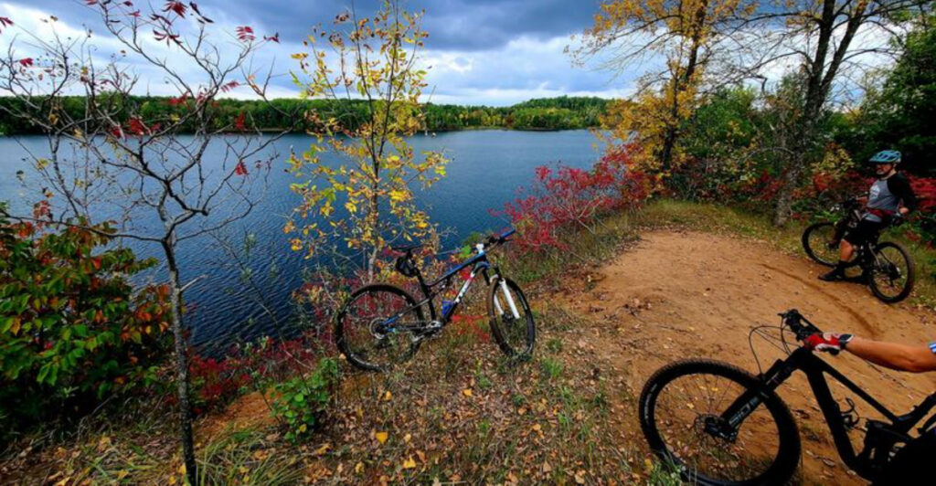 This Minnesota Park Turned Abandoned Iron Mines Into A Mountain Biking Paradise