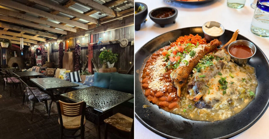 This New Mexico Restaurant Turns Blue Corn Enchiladas Into A Santa Fe Favorite