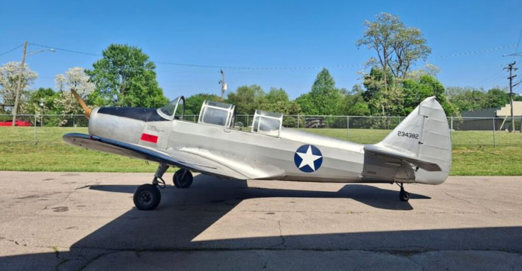 This Ohio Attraction Lets You Fly In A Real Vintage Military Aircraft